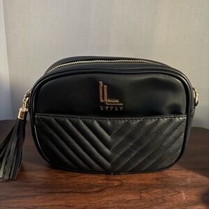 Elegant Black Crossbody Bag by L NWOT